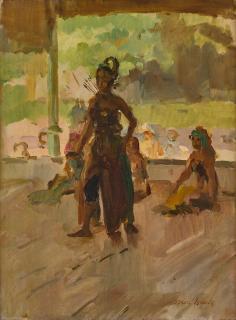Isaac Israels - Javanese Dancer