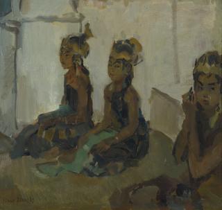 Isaac Israels - Javanese Dancers