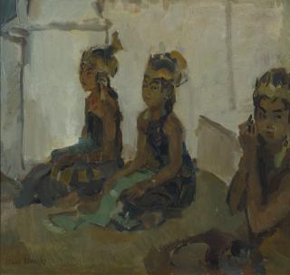 Isaac Israels - Javanese Dancers