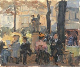 Isaac Israels - Jour d\'été à Paris