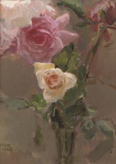 Isaac Israels - Pink Roses
