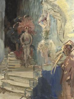 Isaac Israels - Revue girls at Scala, The Hague