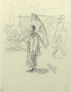 Isaac Israels - Study of an Indonesian girl