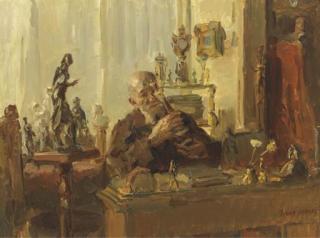 Isaac Israels - The antique dealer