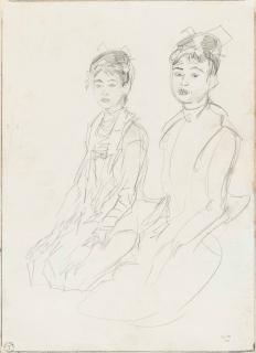 Isaac Israels - Zwei Mädchen aus Bali.