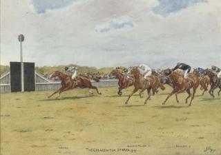 Isaac J. Cullin - The Cesarewitch Stakes, 1919; A Maiden 2Yr Old Plate, Newmarket, 1913; And The Derby, 1910