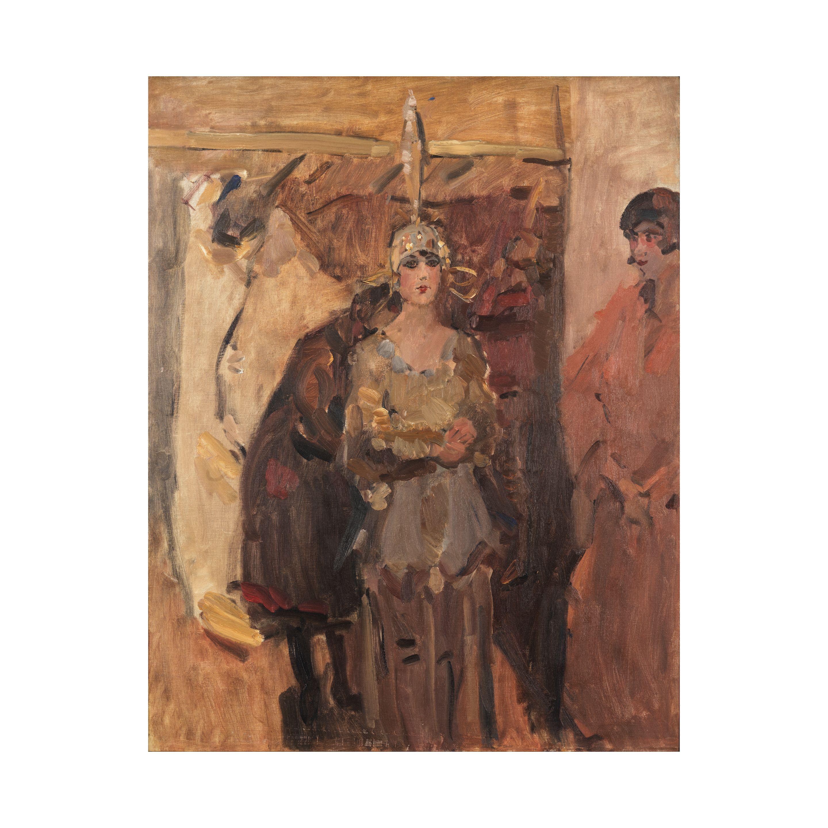 Isaac Lazarus Israëls - Fille de spectacle, avant de performer au théâtre Scala, à La Haye