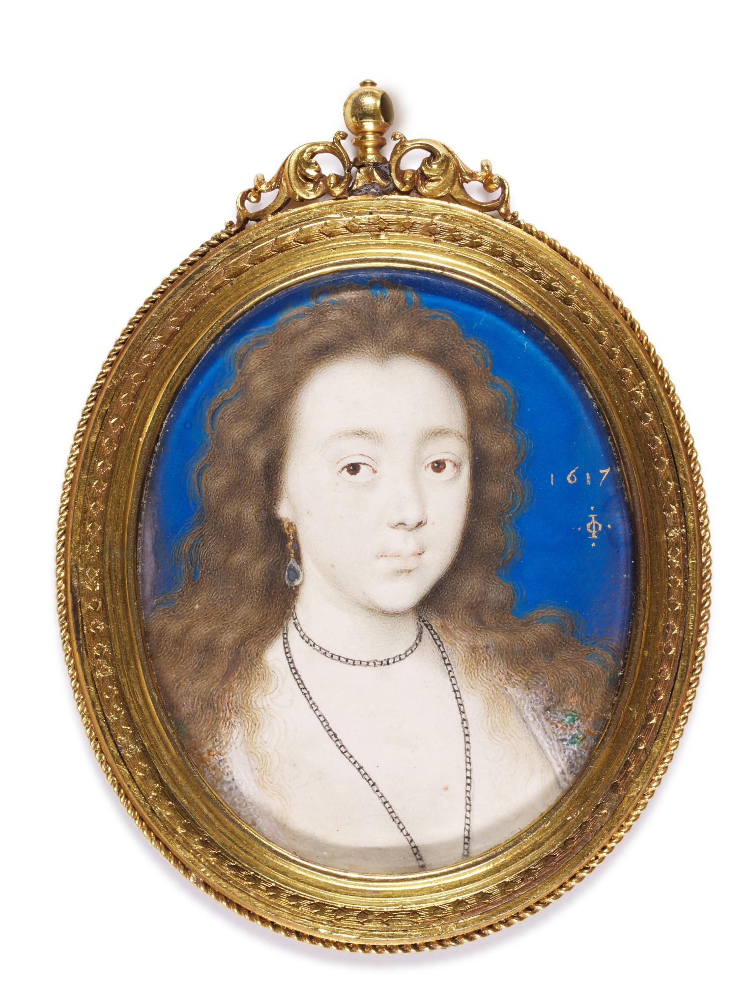 Isaac Oliver - Portrait of a lady