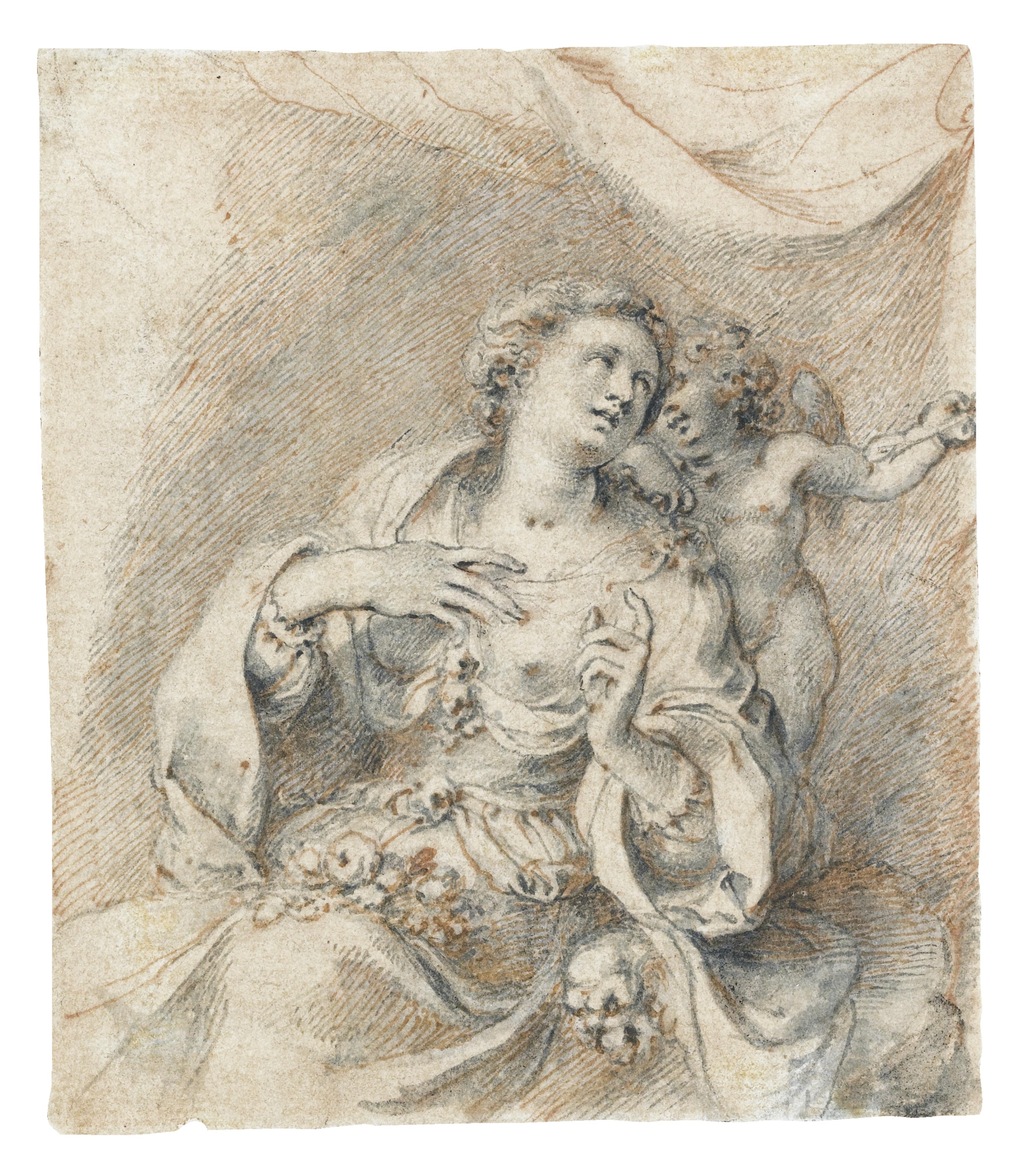 Isaac Oliver - Venus And Cupid