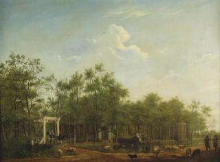 Isaac Ouwater - A view of the Donckervliet estate, Braambrugge aan de Amstel