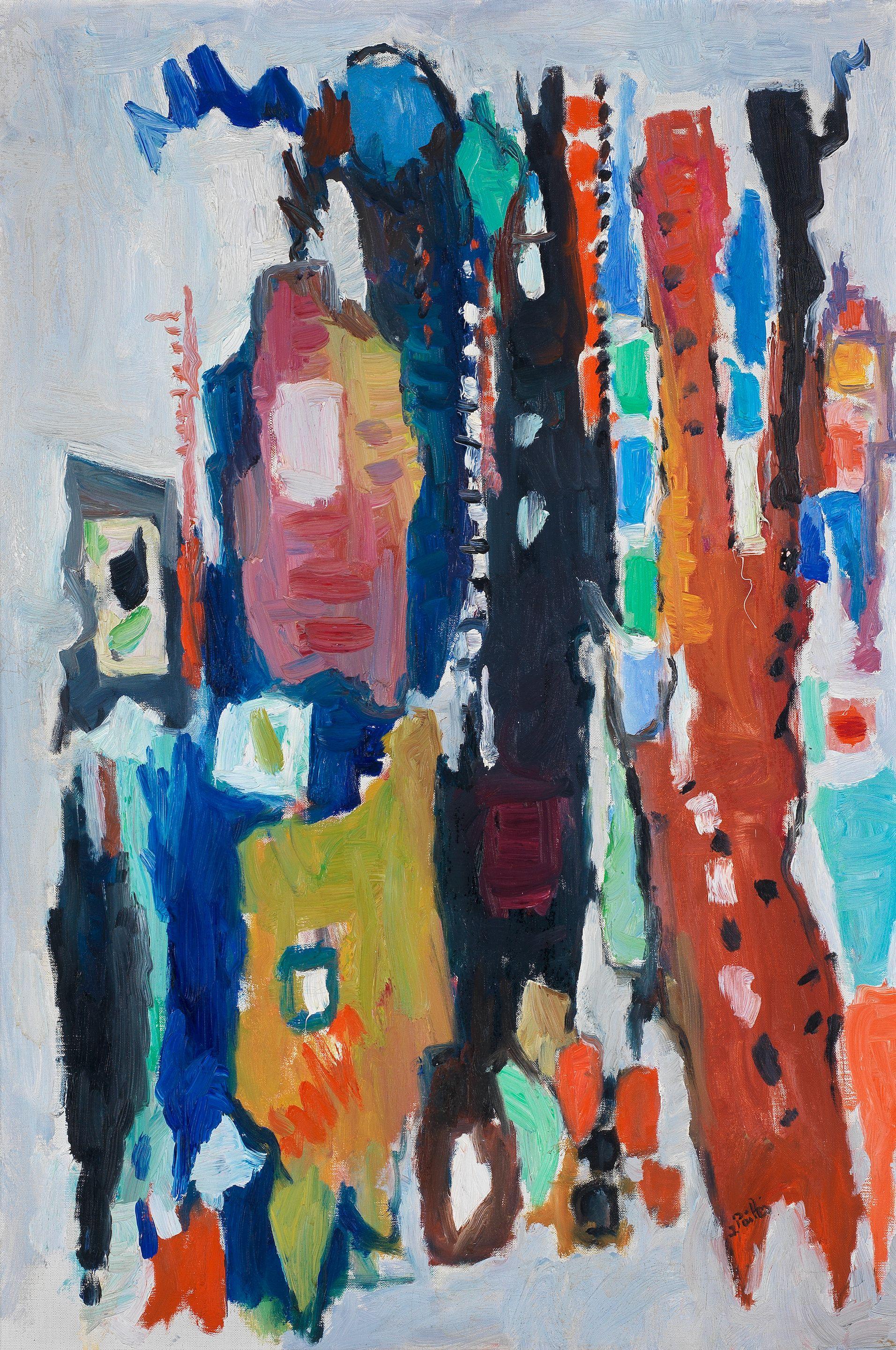 Isaac Pailes - Untitled abstract