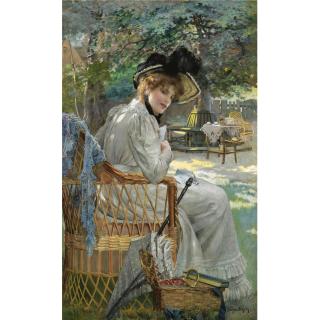 Isaac Snowman - Israeli A Summer Afternoon In The Garden