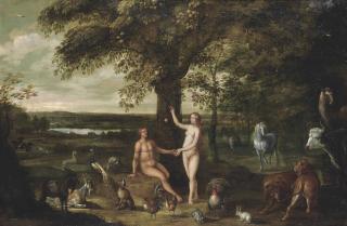 Isaac Van Oosten - The Fall of Man in the Garden of Eden