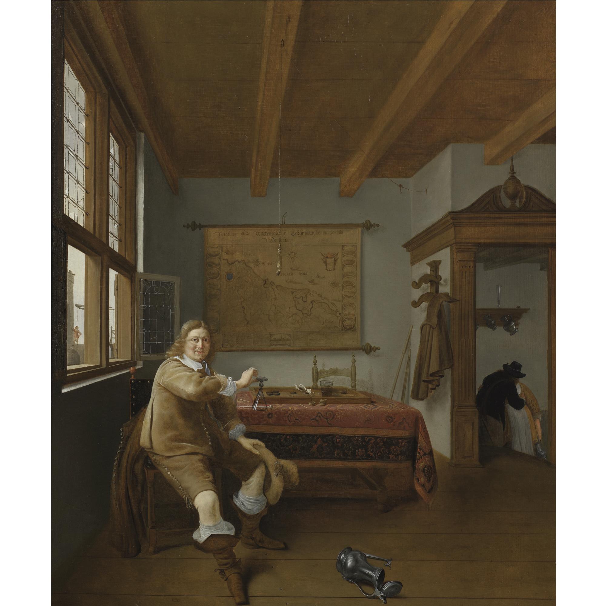 Isaack Koedijck - The Empty Wineglass