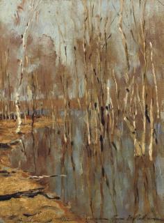 Isaak Il\'ich Levitan - High water