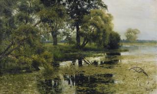 Isaak Ilich Levitan - Overgrown Pond