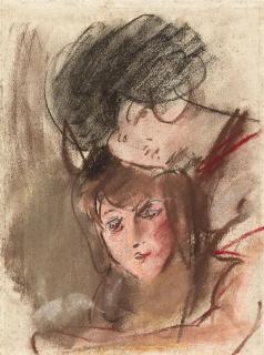 Isaak Israels - Zwei Frauenköpfe