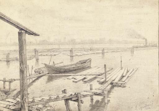 Isaak Izrailevitch Brodskii - Boathouse