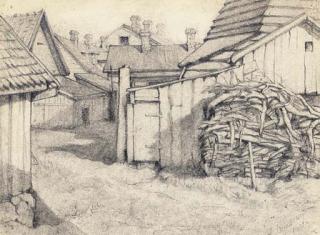 Isaak Izrailevitch Brodskii - Russian Village