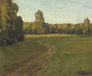 Isaak Levitan - A summer landscape