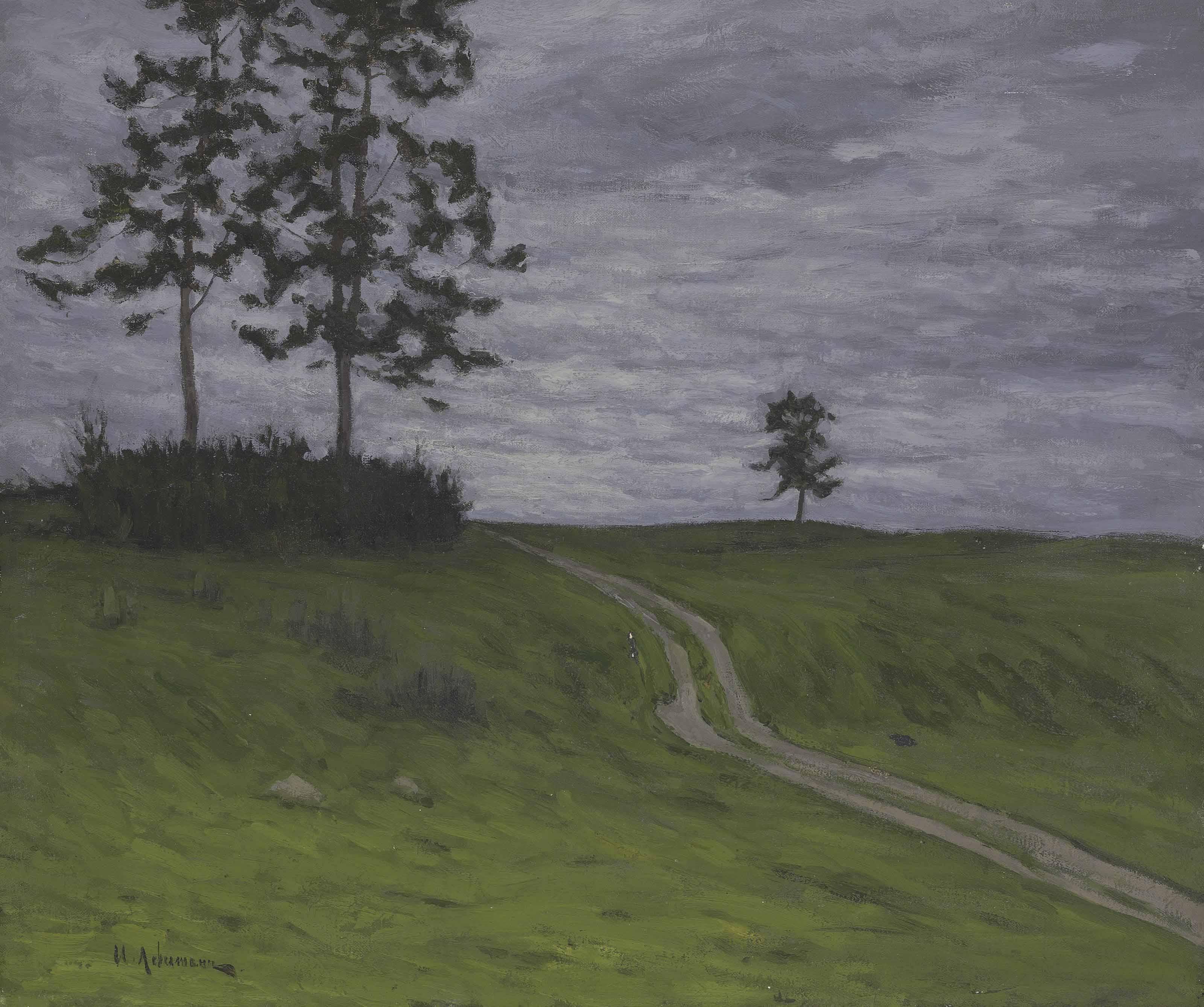 Isaak Levitan - Evening Approaches