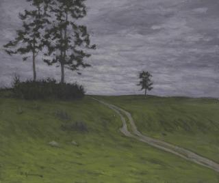 Isaak Levitan - Evening Approaches