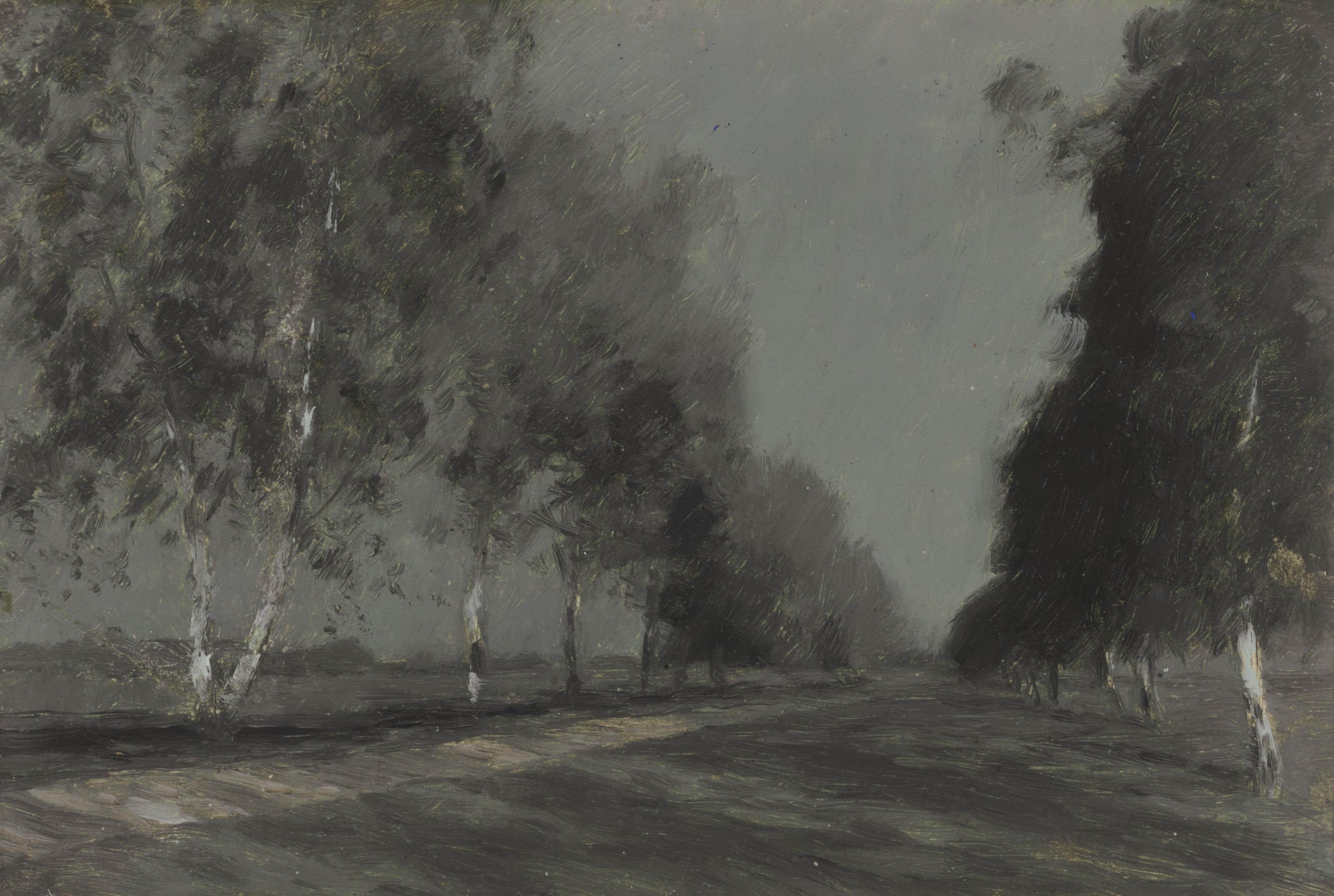 Isaak Levitan - Study for \'Moonlit night\'