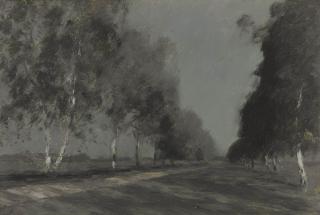 Isaak Levitan - Study for \'Moonlit night\'