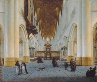 Isaak Van Nickelen - The Interior Of St. Bavo\'S, Haarlem