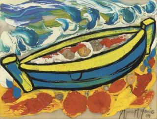 Isabelle Duret-Dujarric - La barque bleue