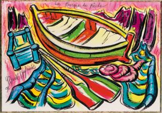 Isabelle Duret-Dujarric - La barque de pêche