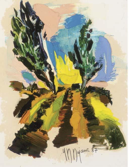 Isabelle Duret-Dujarric - Les deux cyprès