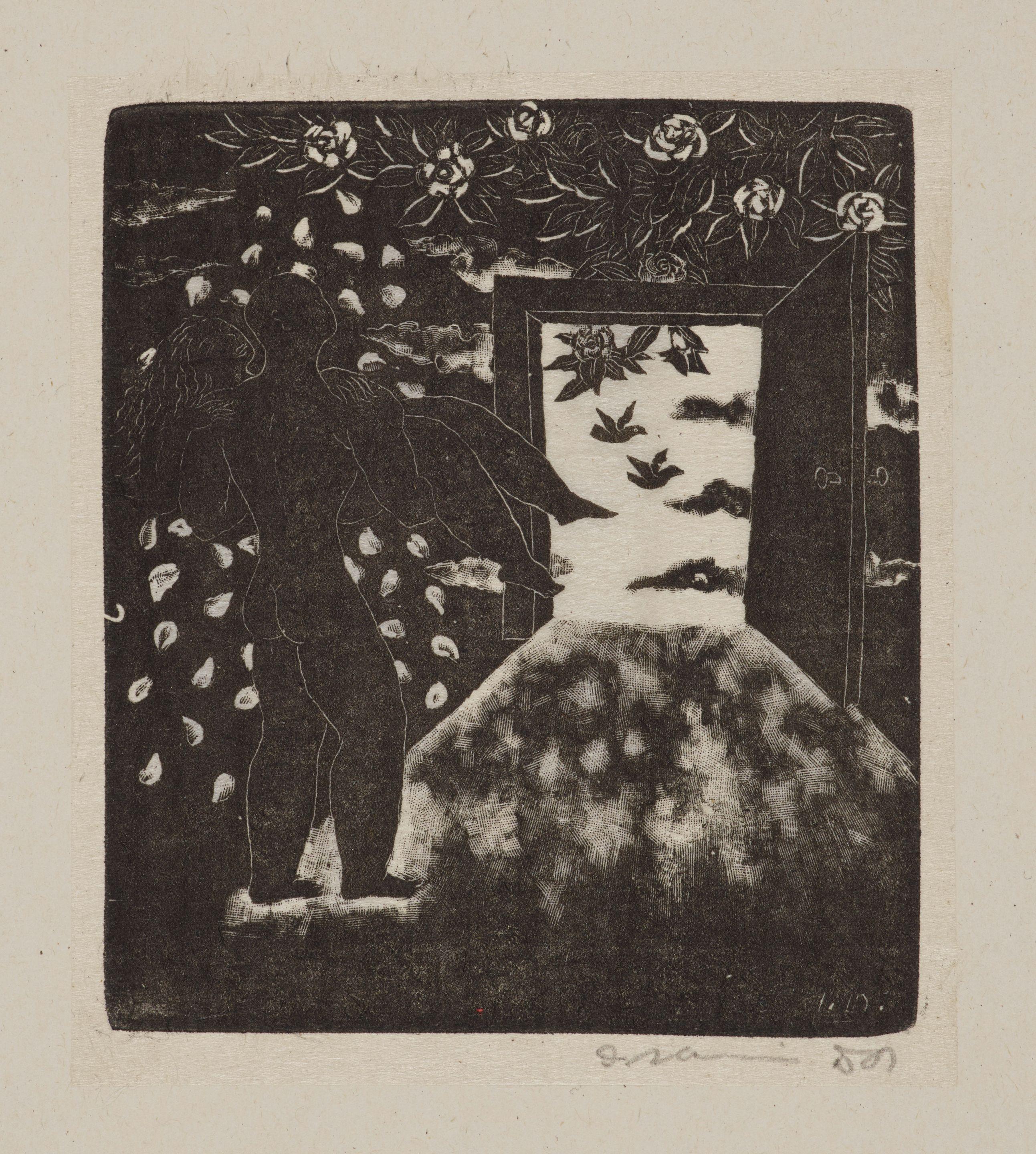 Isami Doi - The Wayward Muse Portfolio, from The Book of Verse by the Smoking Lamp, I Turn to Watch the Phantom Shadows