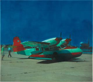 Isca Greenfield-Sanders - Red Plane