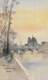Ishikawa Kinichiro - Landscape in Paris