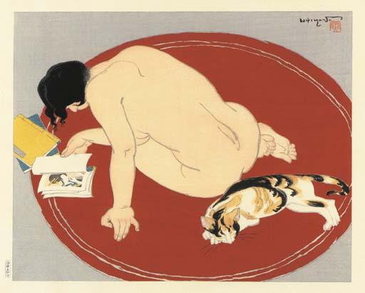 Ishikawa Toraji - Rajo jusshu (Ten female nudes)
