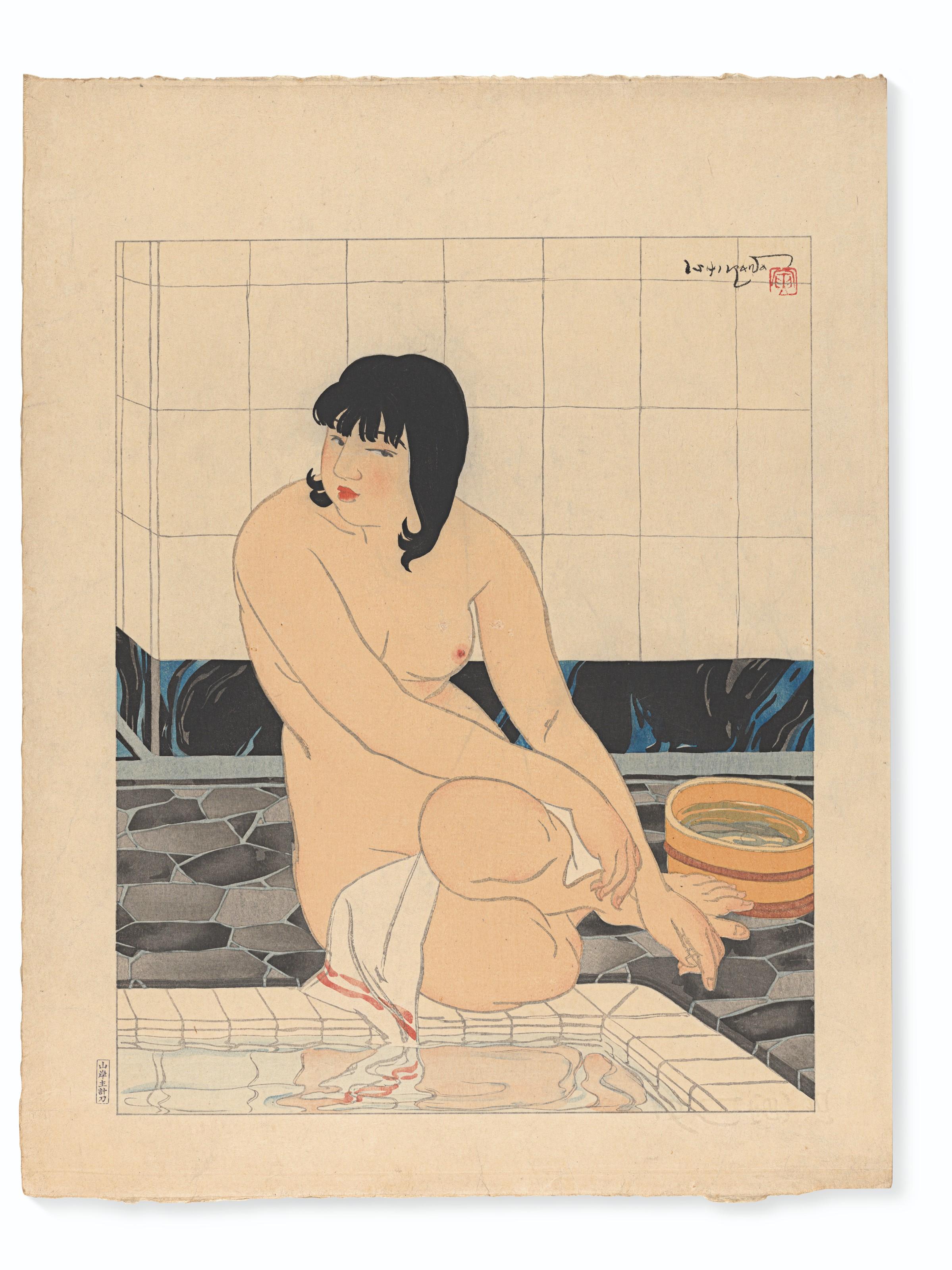 Ishikawa Toraji - Yokushitsu nite (At the Bath)