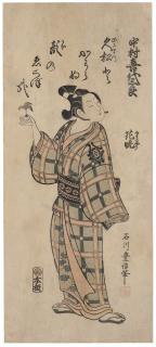 Ishikawa Toyonobu - The Actor Nakamura Kiyosaburo I, Kagyo As Hisamatsu