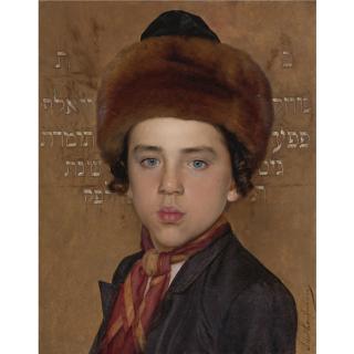 Isidor Kaufmann - Hungarian Portrait Of A Boy