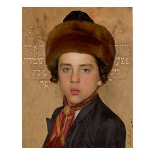 Isidor Kaufmann - Portrait Of A Boy