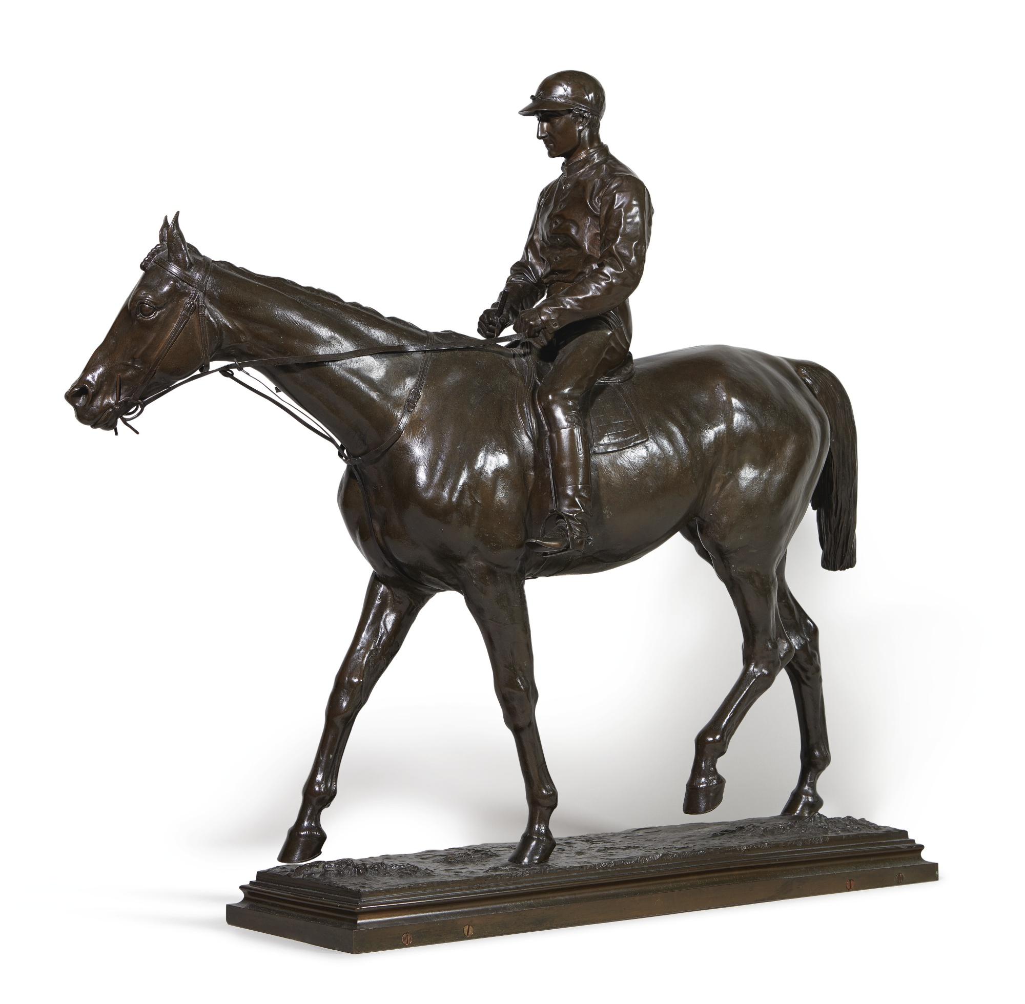 Isidore-Jules Bonheur - French Horse And Jockey