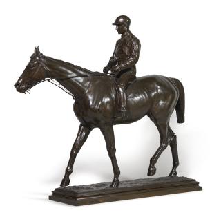 Isidore-Jules Bonheur - French Horse And Jockey