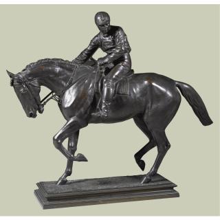Isidore-Jules Bonheur - French Le Grand Jockey (Fred Archer On Bend)