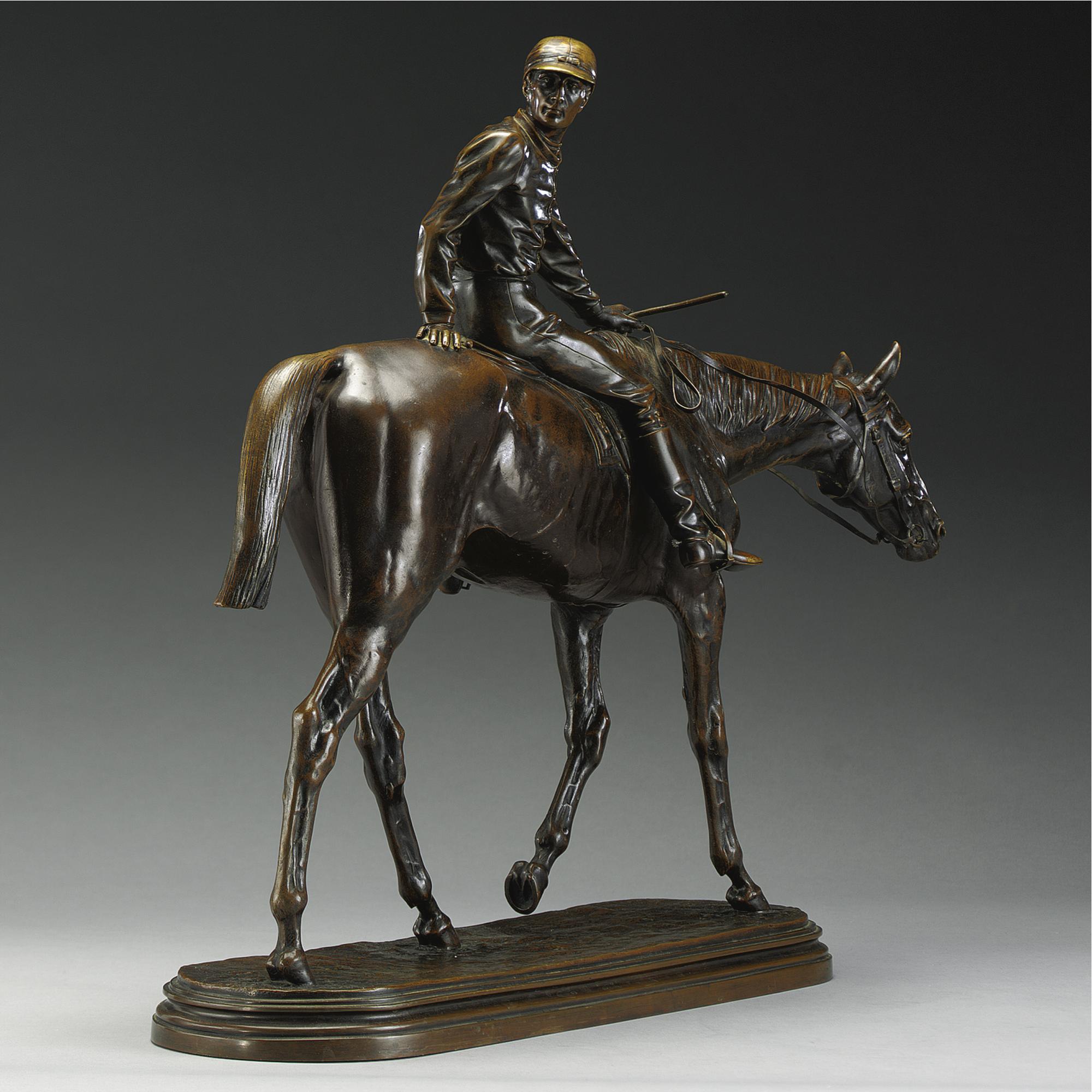 Isidore-Jules Bonheur - French Retour Au Pesage (Return To The Enclosure)