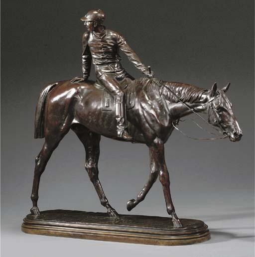 Isidore Jules Bonheur - Retour au pesage (Return to the enclosure)