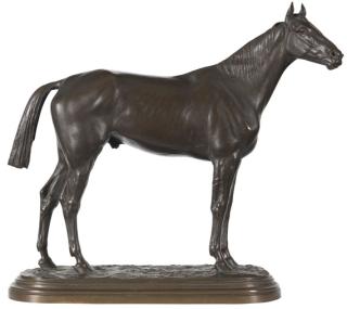 Isidore Jules Bonheur - Stehendes Pferd