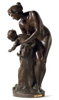 Isidore Konti - \'Mother and Child: The Bath\'