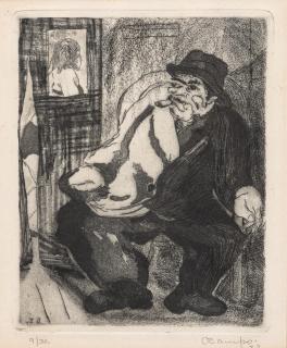 Isidoro Ocampo - Seated Man with Cigar