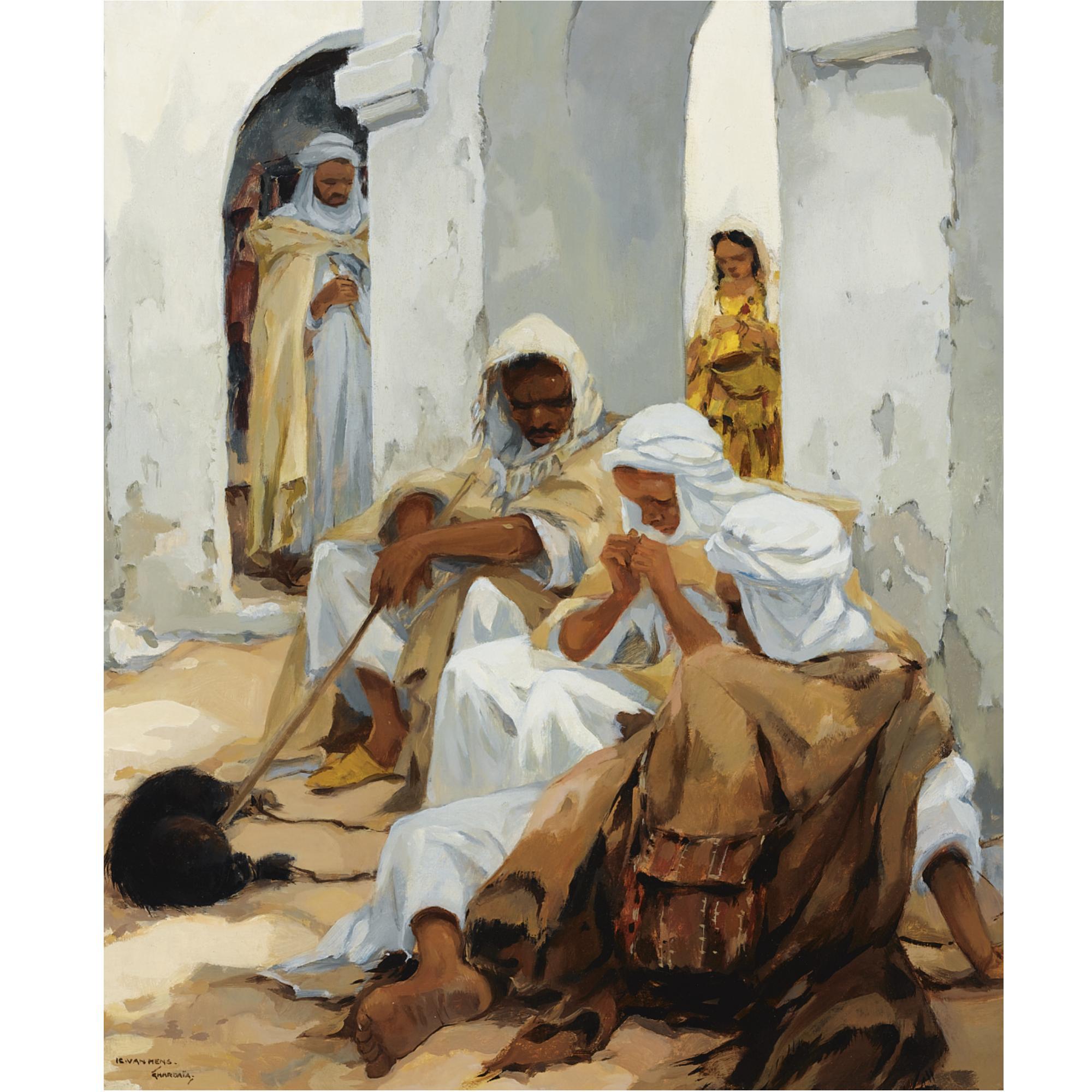 Isidorus van Mens - \'Sous Les Arcades\', Marche De Ghardaïa South Algeria