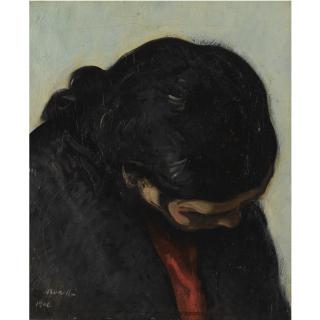 Isidro Nonell - Estudio De Mujer (Study Of A Woman)